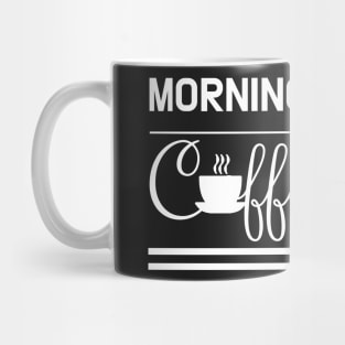 Early Morning Blues: Coffee or Bed Mug